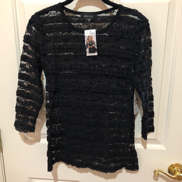 Karen Kane Tops - Sheer top